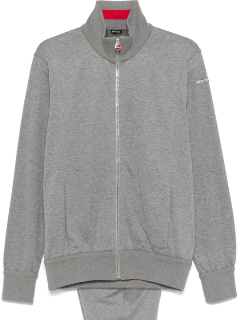 logo-embroidered tracksuit